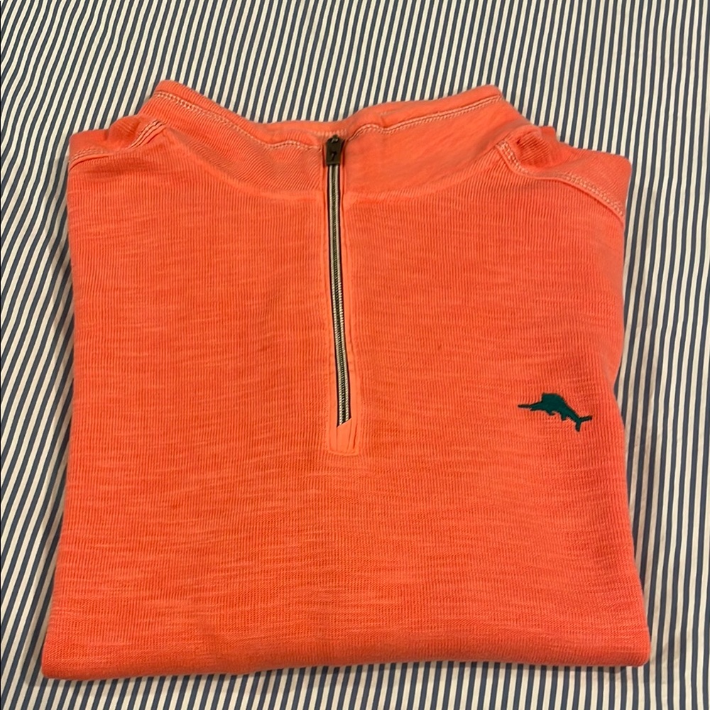 Tommy Bahama half zip sweatshirt